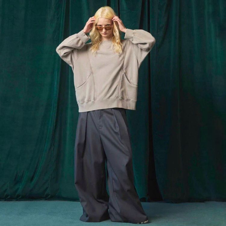 【残り一点】Piping Pigment Dye Sweat
