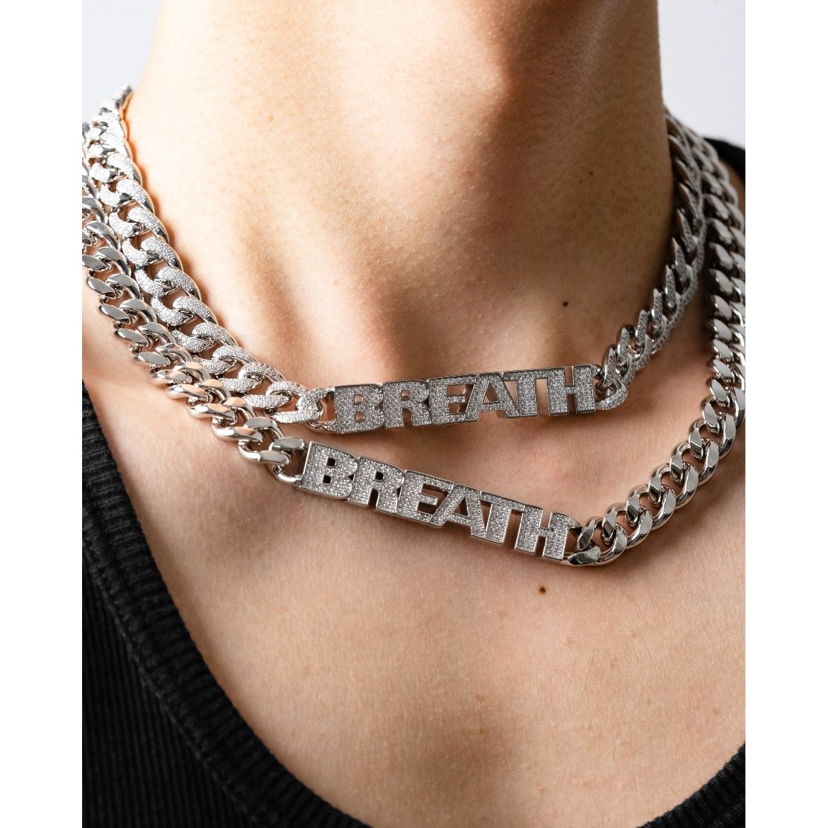 【残り一点】Breath Zirconia Chain Necklace