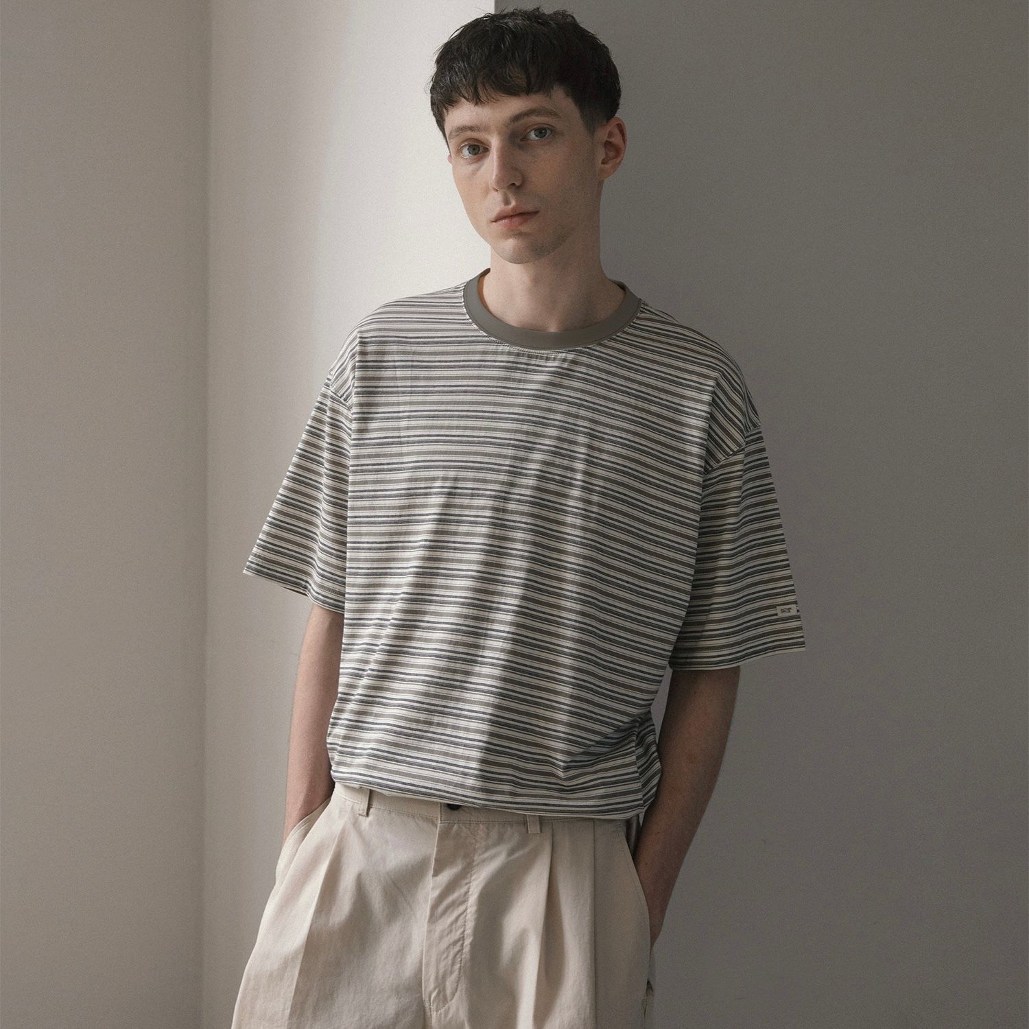 【残り一点】Zephyr Stripe Short Sleeve Tee