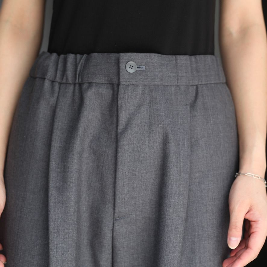 【残り一点】Wool Tropical Tapered Easy Pants