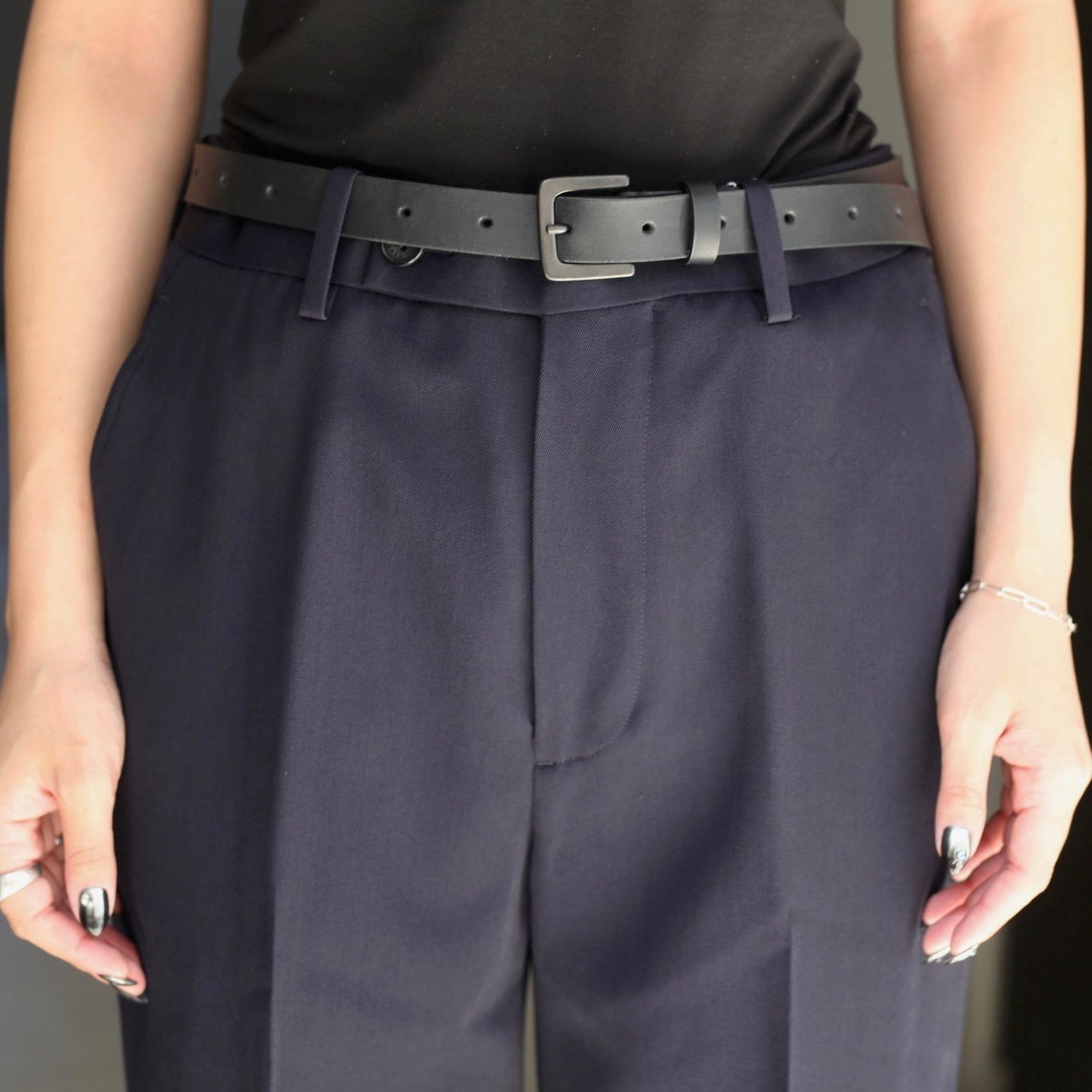 【残り一点】Wool Straight Pants