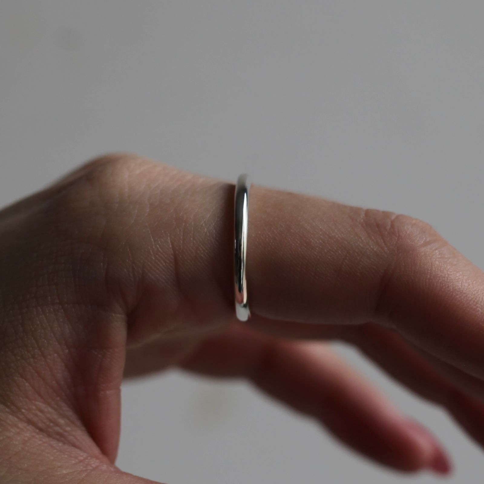 【残り一点】Oval Mirror Ring(2.5mm)