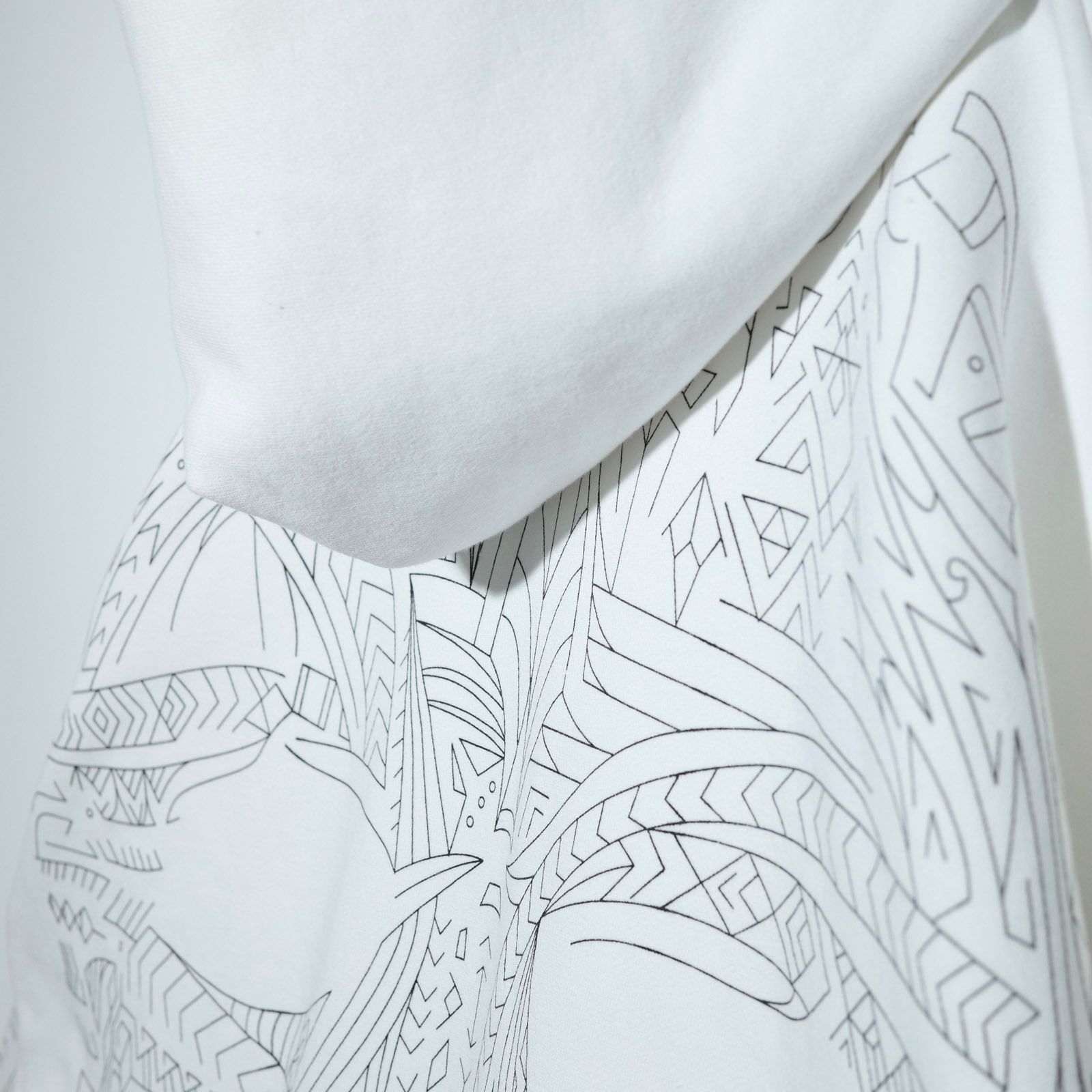 【残り一点】Face Zip Sweat Hoodie