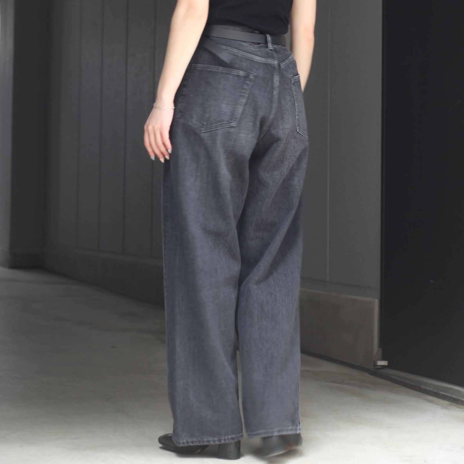 【残り一点】5pocket Straight Pants(USED FADE)