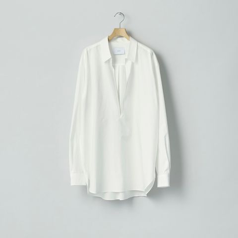 【残りわずか】Suvin Cotton Oversized Skipper Shirt