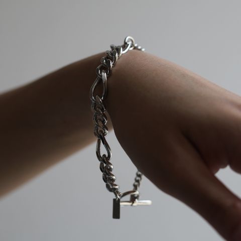 【残りわずか】Combi Chain Bracelet(SILVER)
