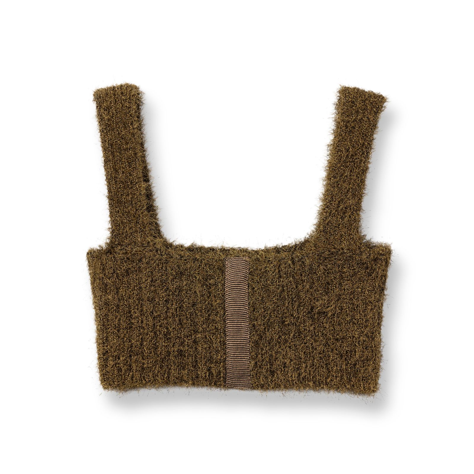 【残り一点】Shimmering Shaggy Knitted Band Tops
