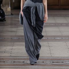 【残り一点】Wool Flannel Easy Wide Trousers