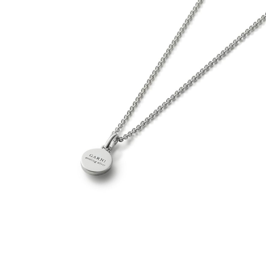 【お取り寄せ注文可能】Round Stone Pendant_S(BLUE)