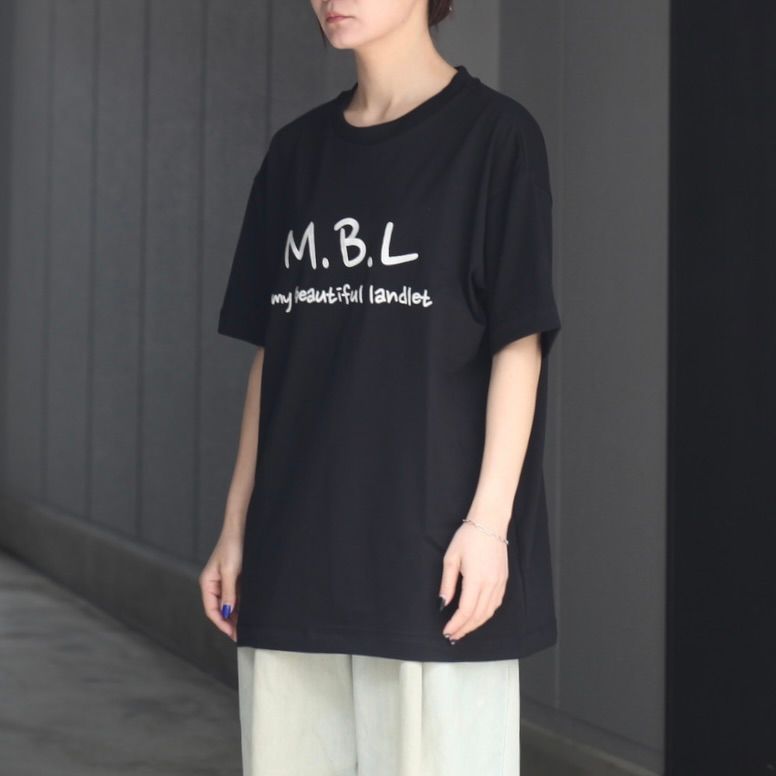 【残り一点】MBLロゴ刺繍Tee