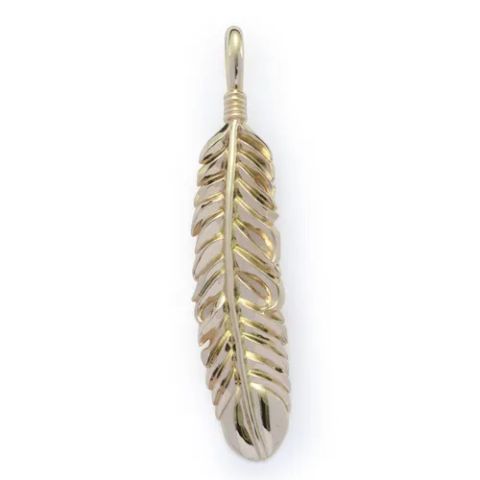 【お取り寄せ注文可能】Eagle Feather L(K10 YELLOW GOLD)