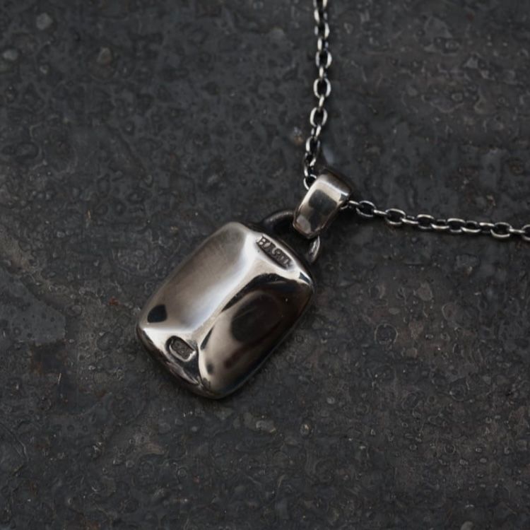 【お取り寄せ注文可能】Stamp Drop Pendant(SILVER)