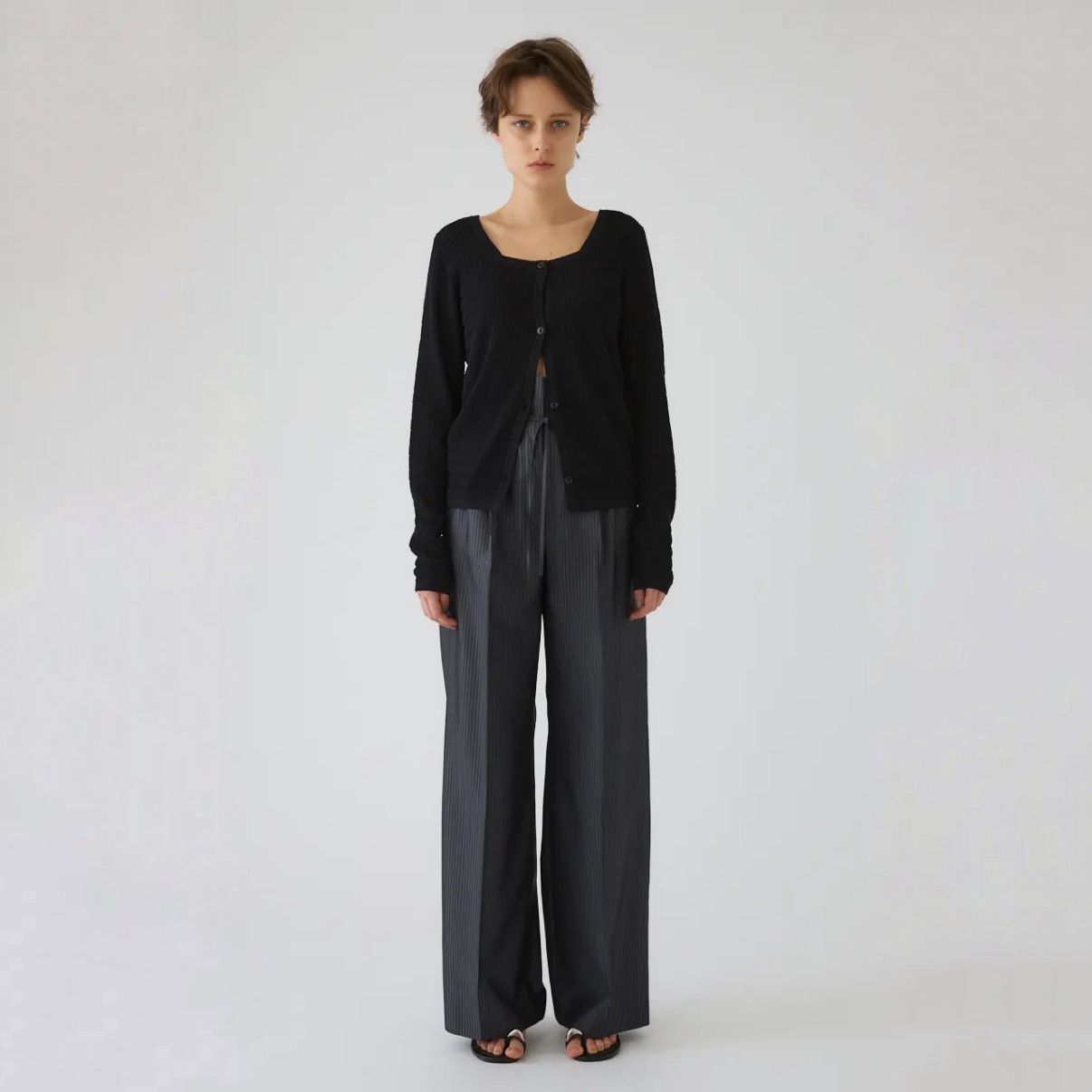 【残り一点】Tuck Rib Knit CD