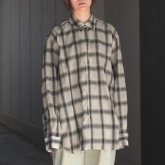 【残り一点】シズルチェックL/Sシャツ