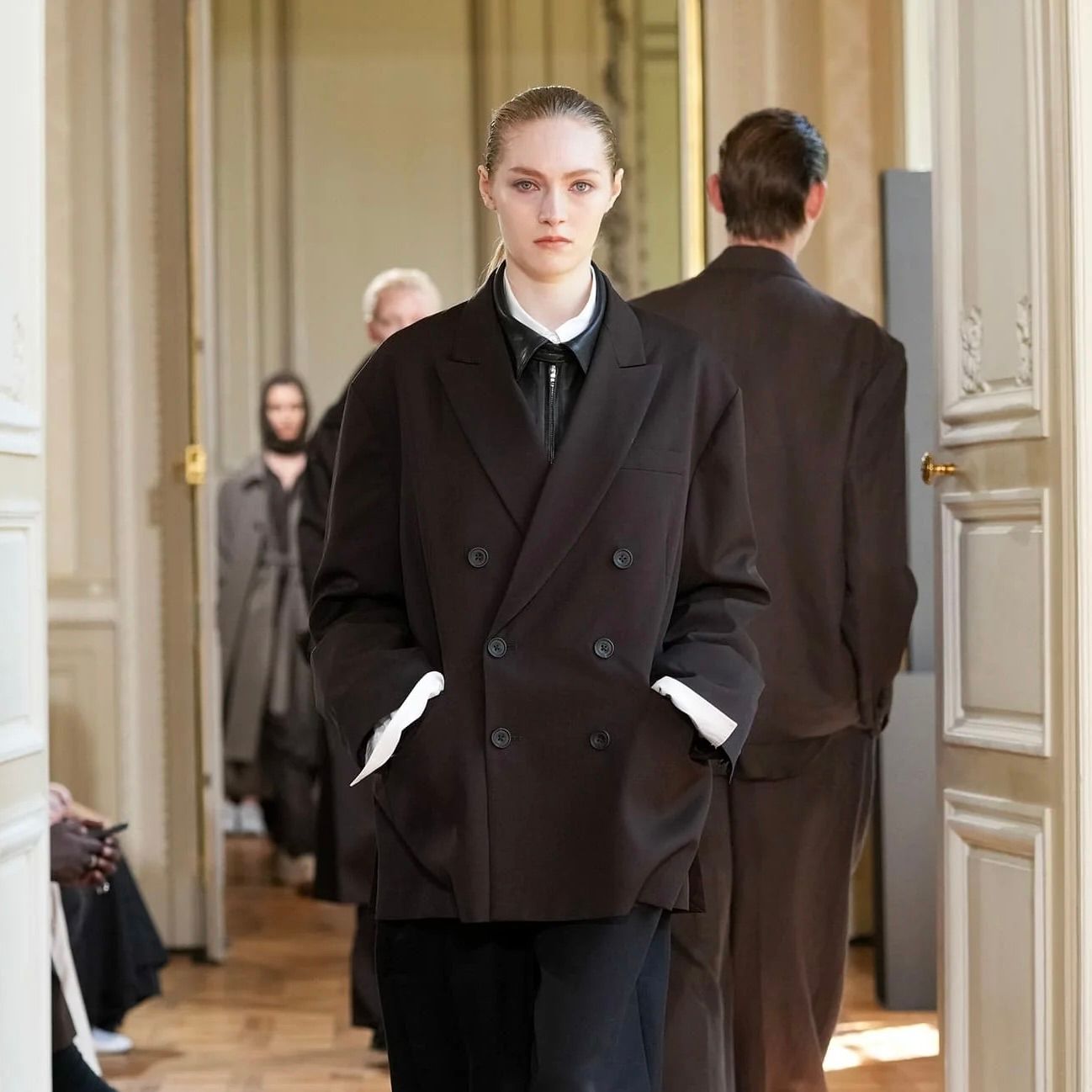 【残りわずか】Oversized Double Breasted Jacket