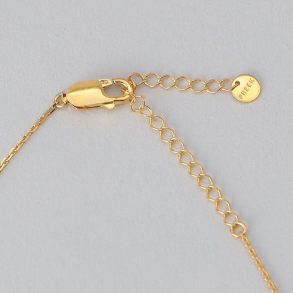 【お取り寄せ注文可能】Dalmatian Stone Circle Necklace