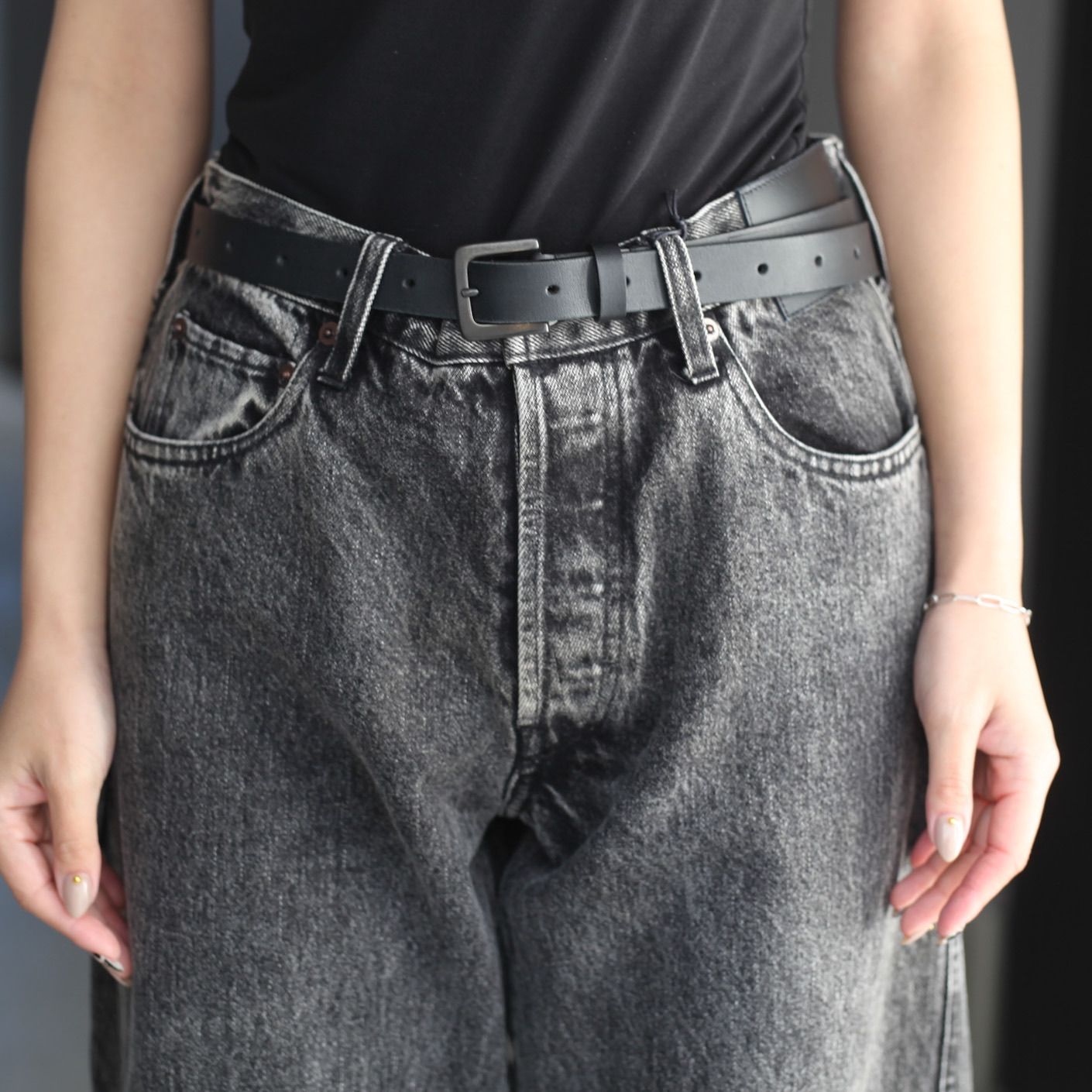 【残りわずか】Deformation Wide Denim Jeans