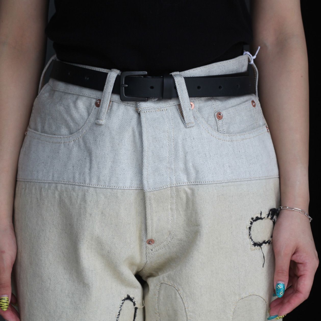 【残り一点】Stratum Denim Pants Wide Cut