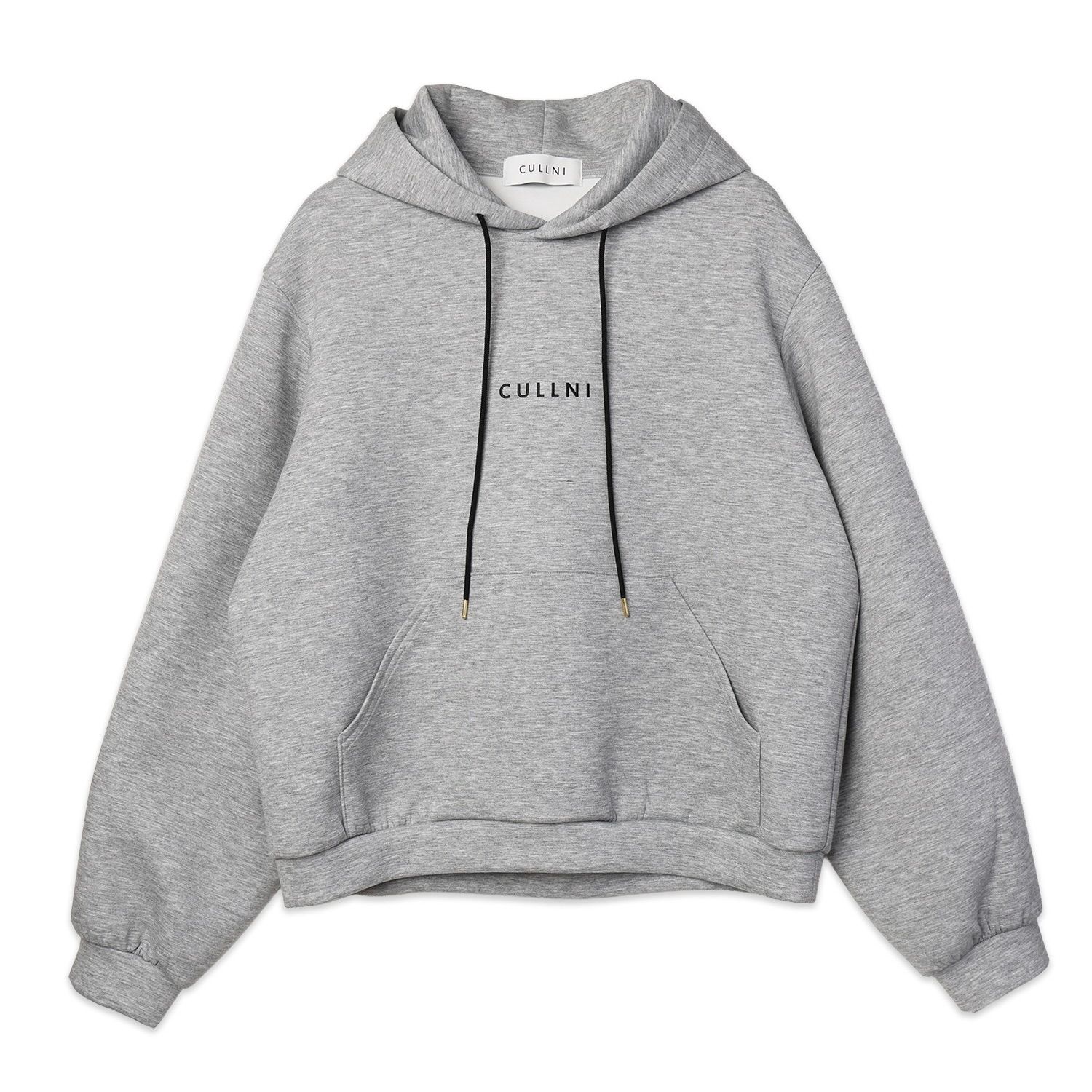 【残り一点】CULLNI Logo Embroidery Double Face Hoodie