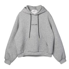 【残り一点】CULLNI Logo Embroidery Double Face Hoodie
