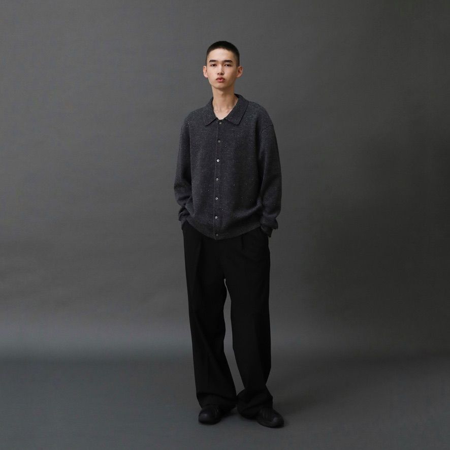 【残り一点】Scape Polo Wool Cardigan