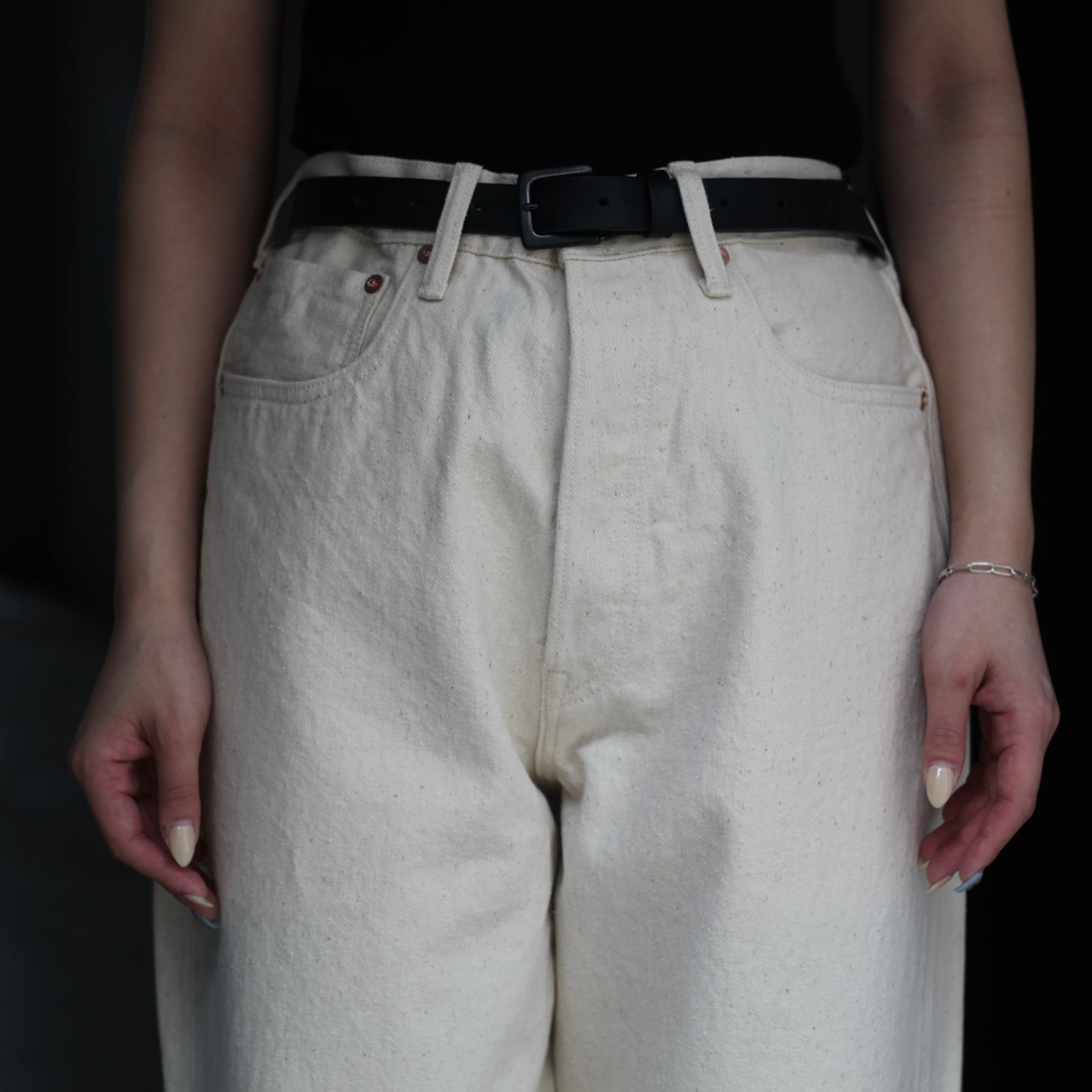 【残り一点】5pocket Straight Pants(ONE WASH)