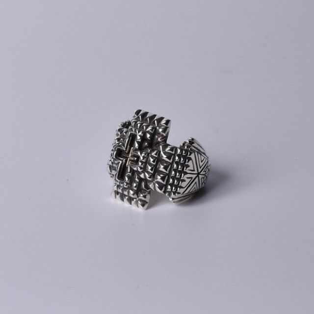 【お取り寄せ注文可能】Roots Of The Cross Ring(SILVER×GOLD)