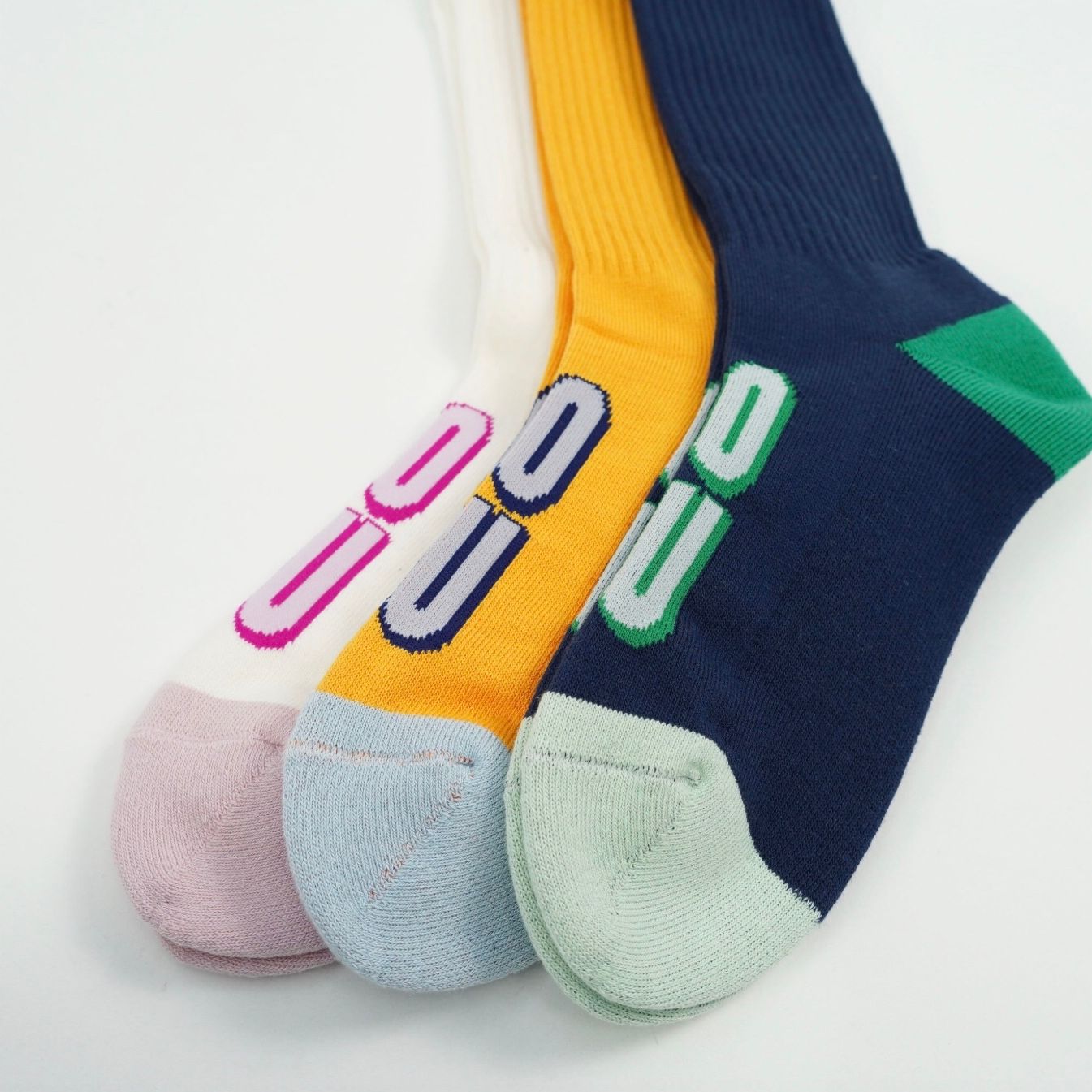 【残りわずか】Boku Tano Socks(BOKU LOGO PILE CREW)