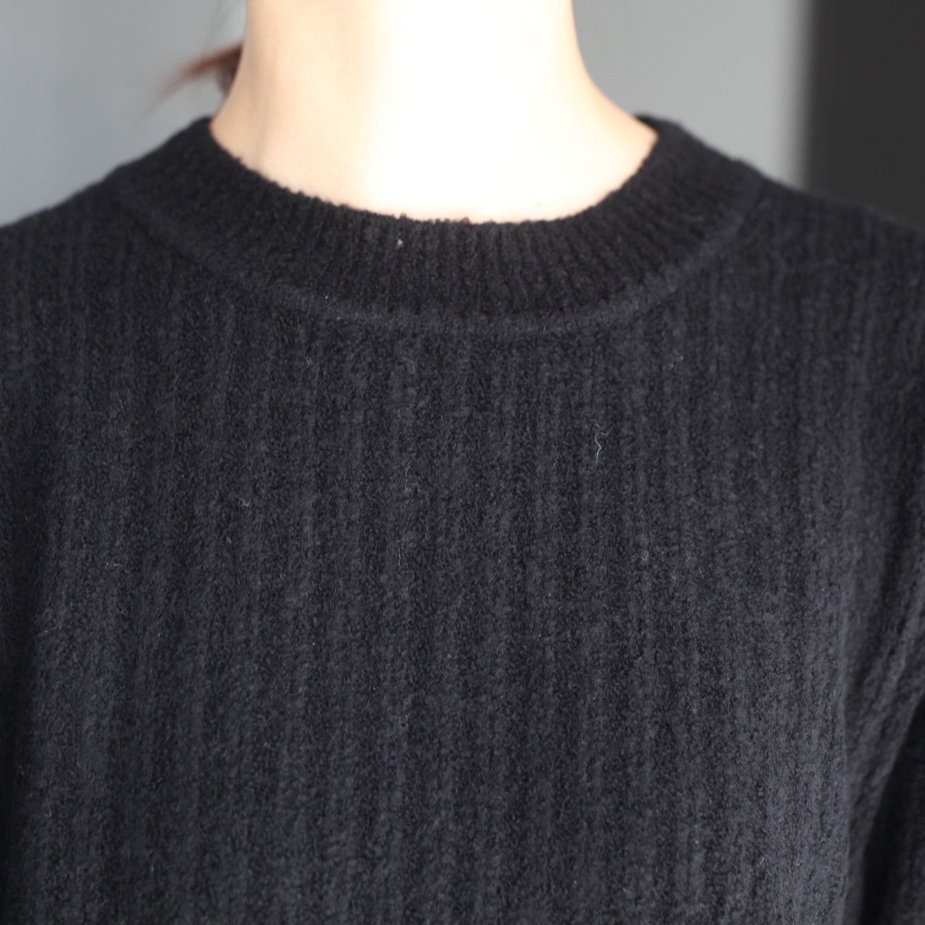 【残り一点】WO/CA Rib Pullover