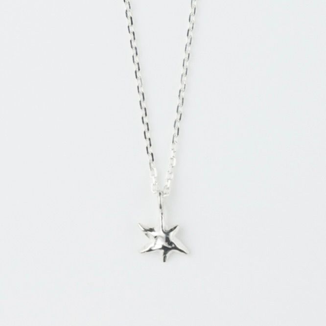 【お取り寄せ注文可能】YU-KIN Silver Pentagram Chain Necklace