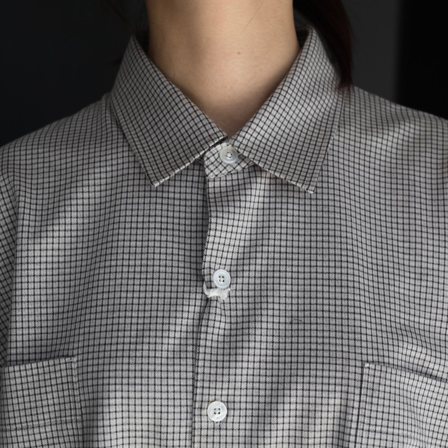 【残り一点】36G Check Balise SS Shirt