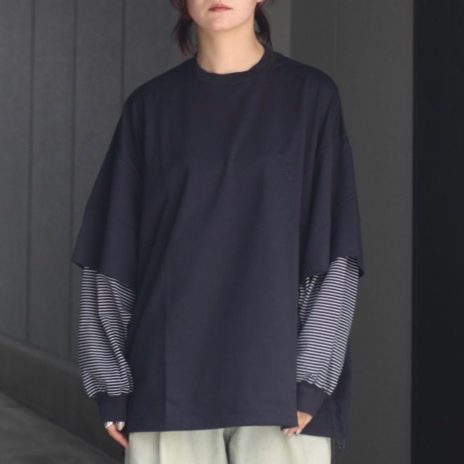 【残り一点】Balloon Layered Long Sleeve T-shirt