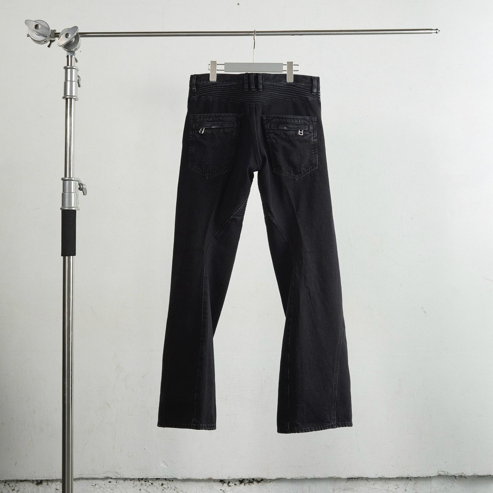 【残りわずか】3D Twisted Moto Jeans