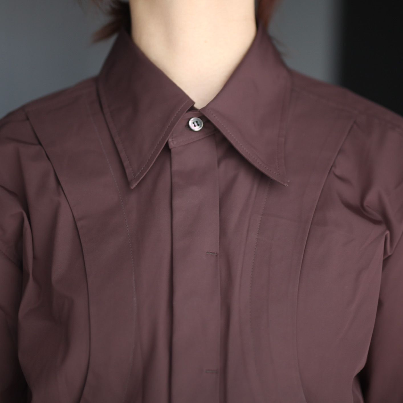 【残り一点】Fly Front Panelled Utility Shirt