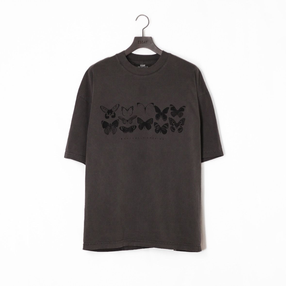 【残り一点】Oversized Garment Dye T-shirt(BUTTERFLY)