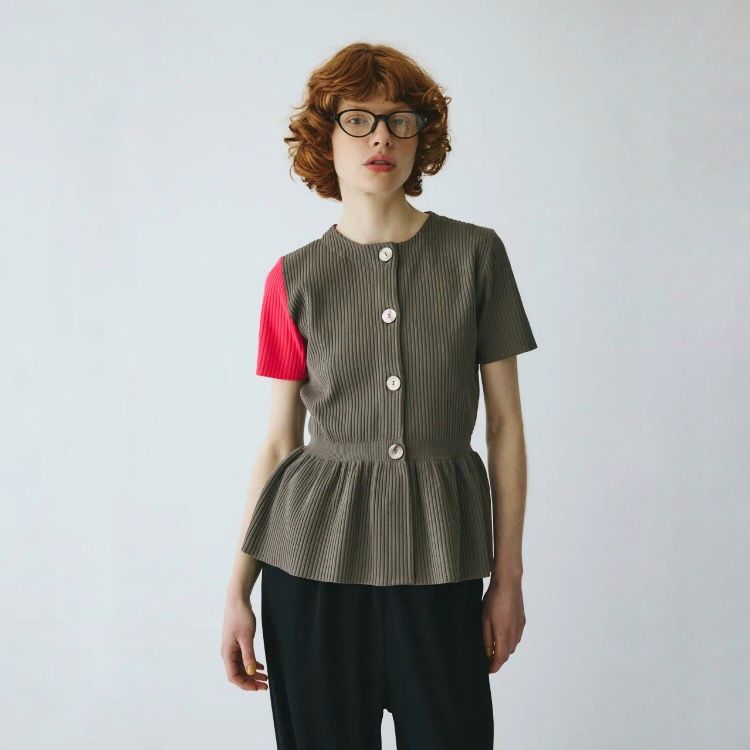 【残り一点】Flare Hem Knit Tops