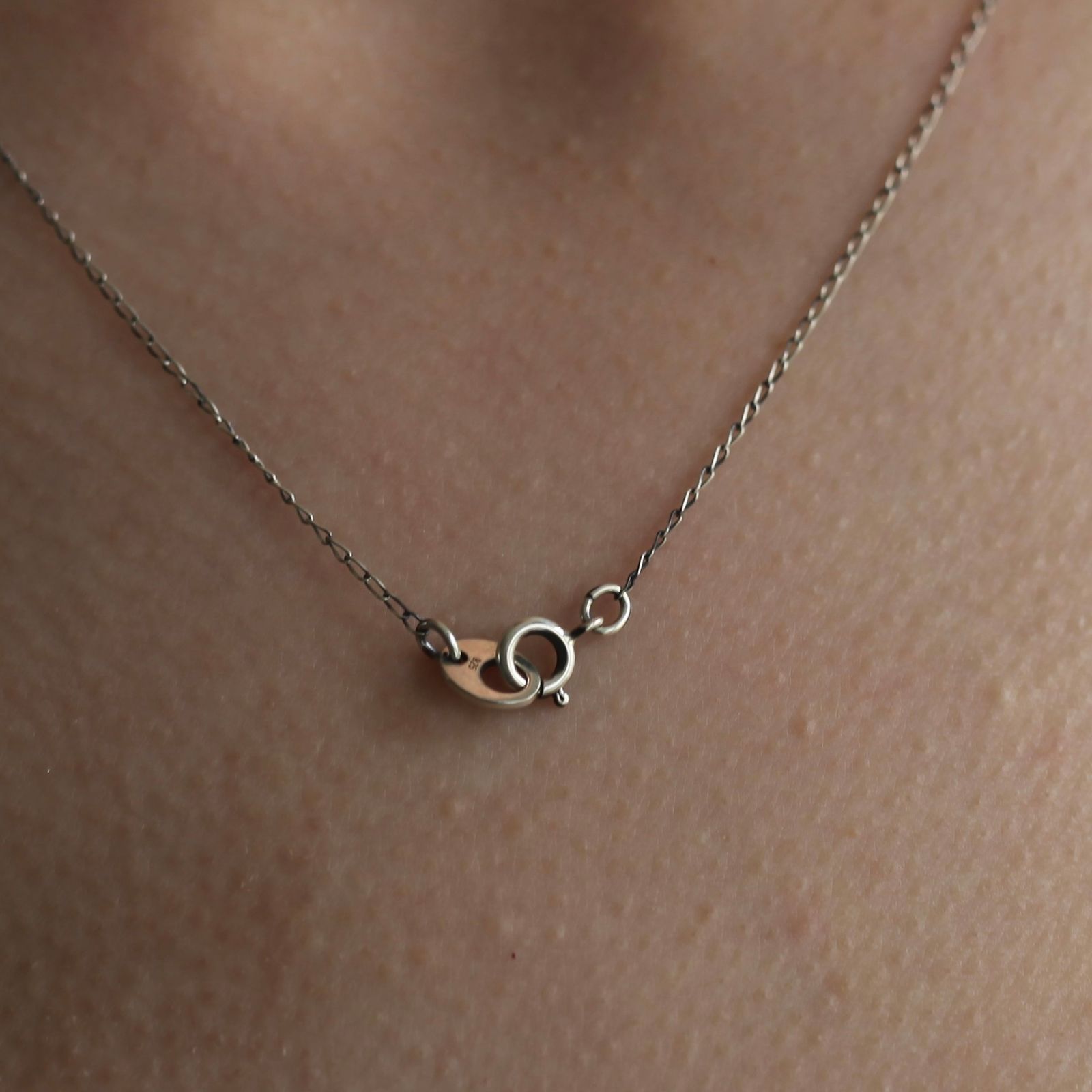【残り一点】Charm Cross Necklace(SILVER)