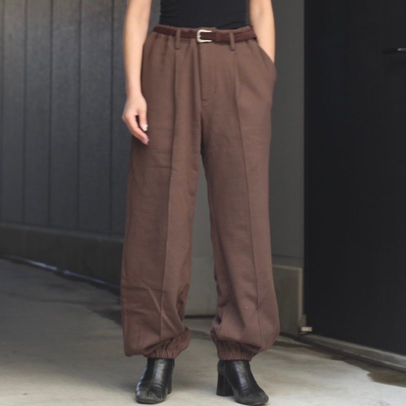SOSHIOTSUKI - 【残り一点】Center Crease Sweat Pants
