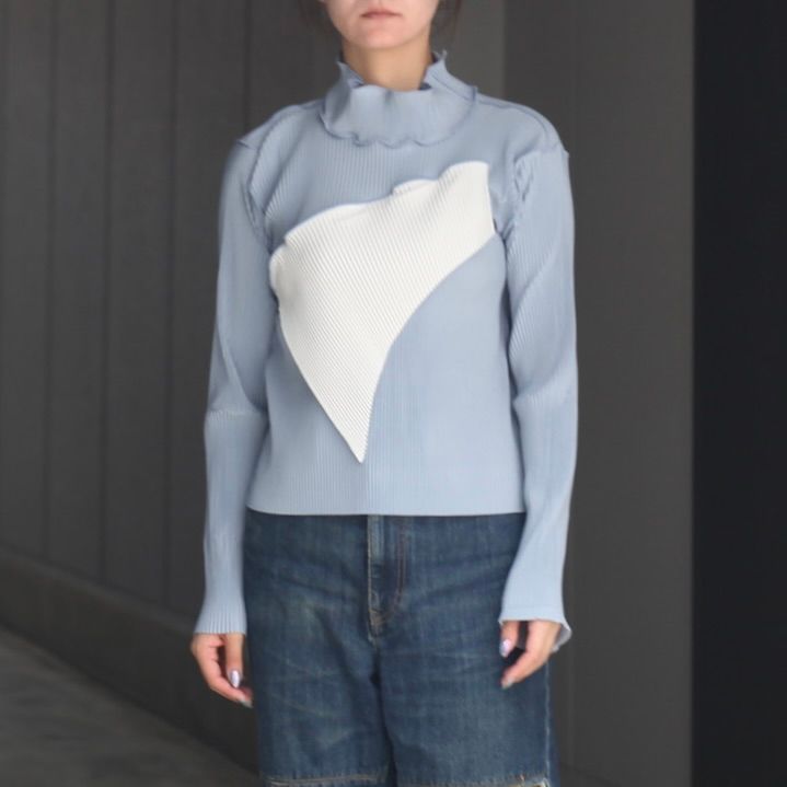 【残り一点】Todo Wave Top Long Sleeve High Neck