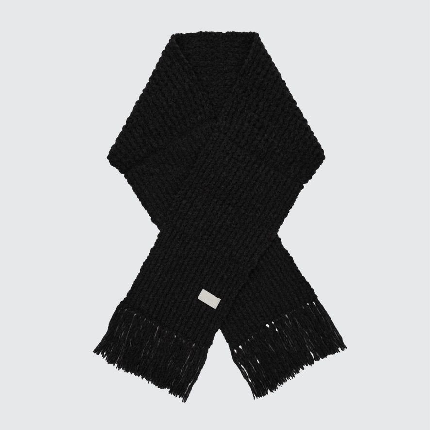 【残り一点】Baby Alpaca Big Waffle Long Stole