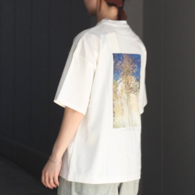 【残りわずか】Photo Print Organic Cotton T-shirt(TARO MIZUTANI)