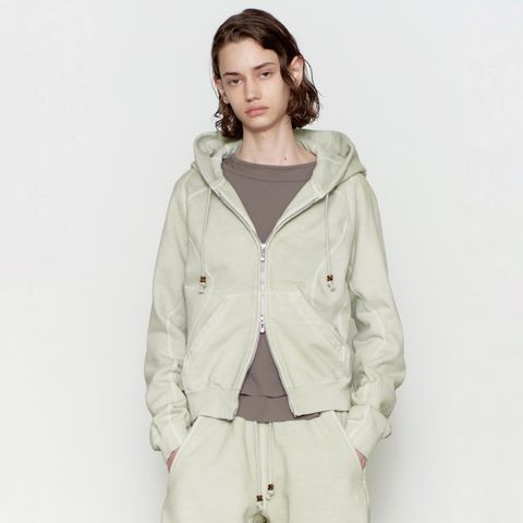 【残り一点】Paneled Zip Up Hoodie