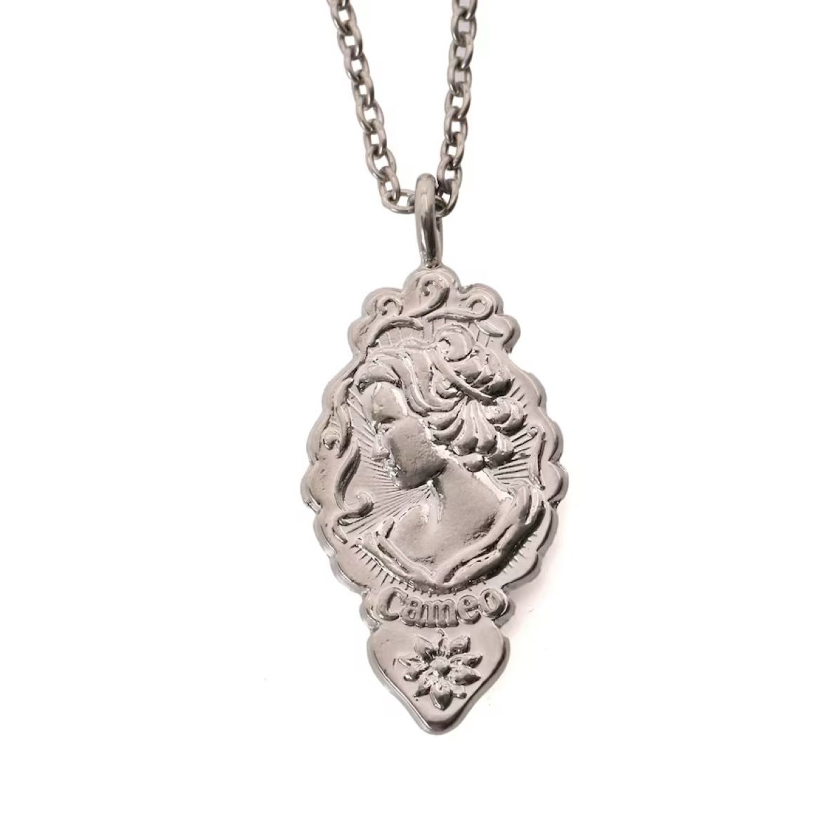 【残り一点】カメオネックレス(SILVER)