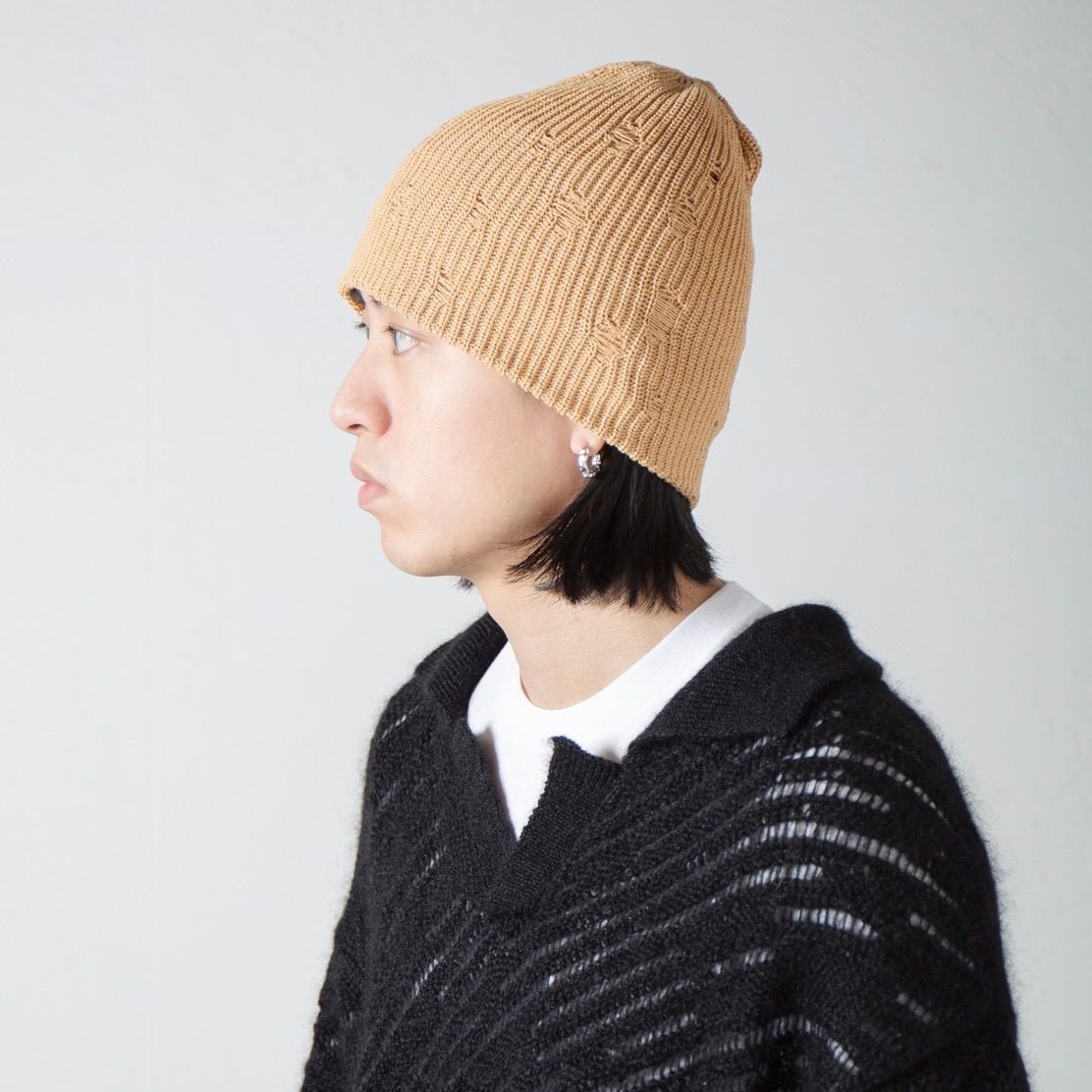 【残りわずか】Damage Summer Knit Beanie