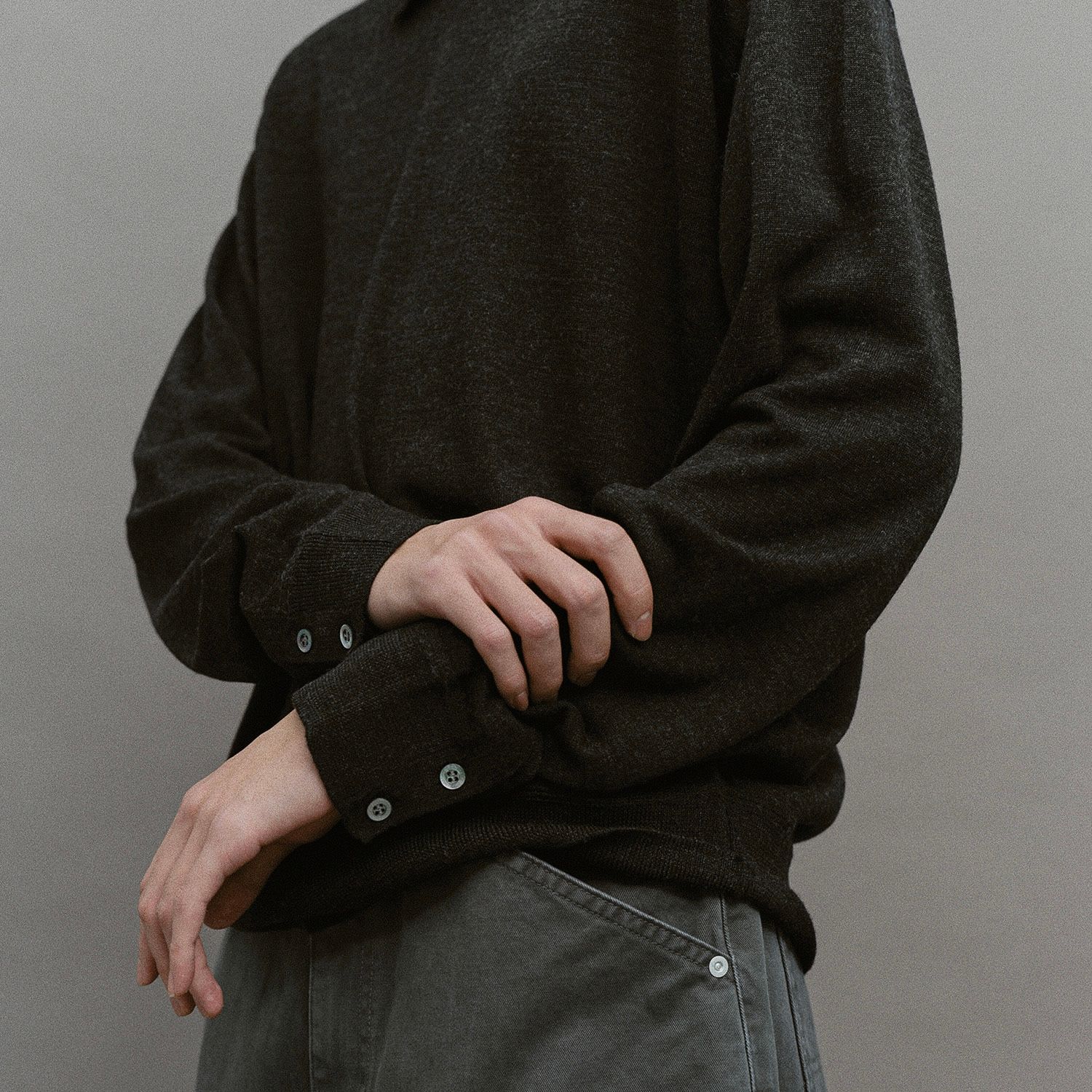 【残り一点】Soutien Collar Knit Pullover
