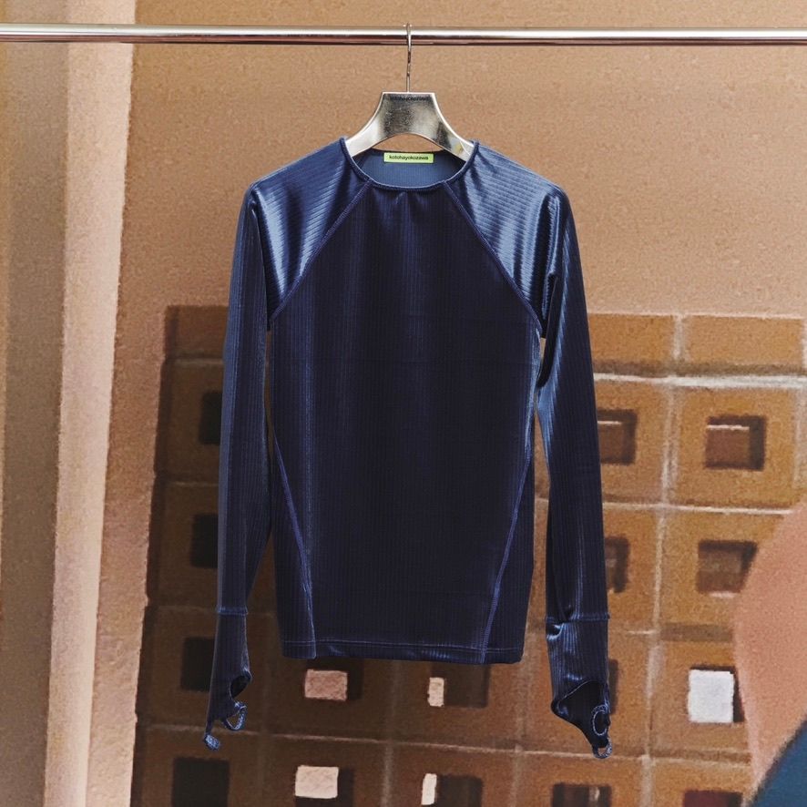 【残り一点】Flex Velvet Cuff-Glove Long Tee