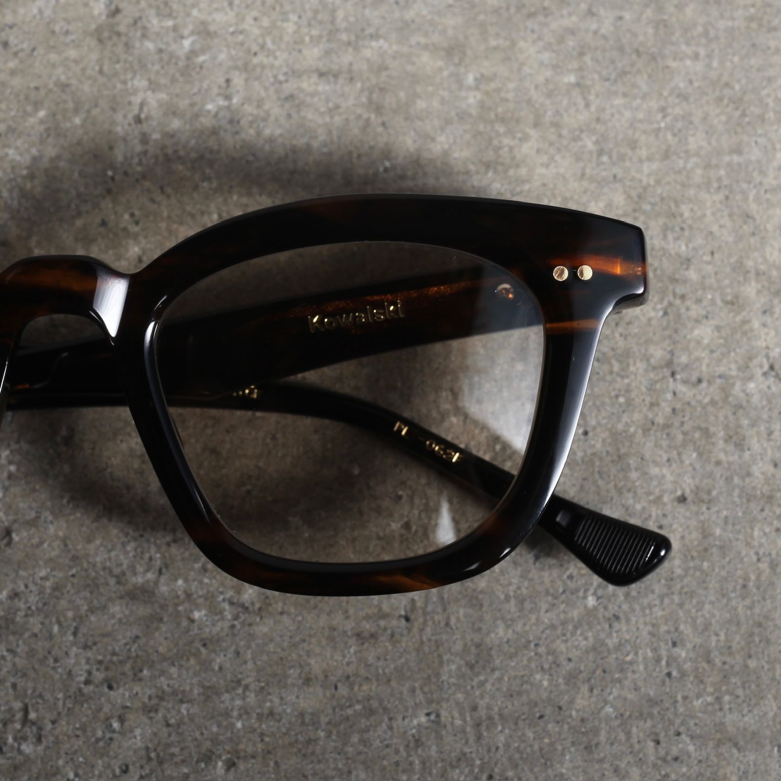 【残り一点】Kowalski_49mm(ACETATE NOSE PAD)