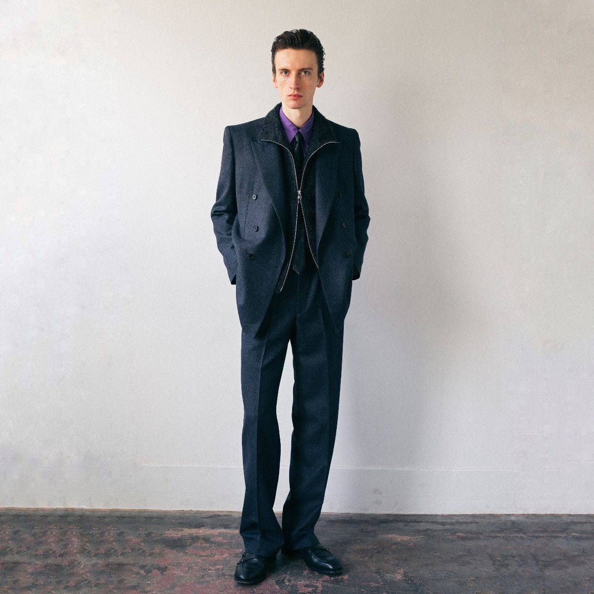 【残り一点】Wool Straight Trousers