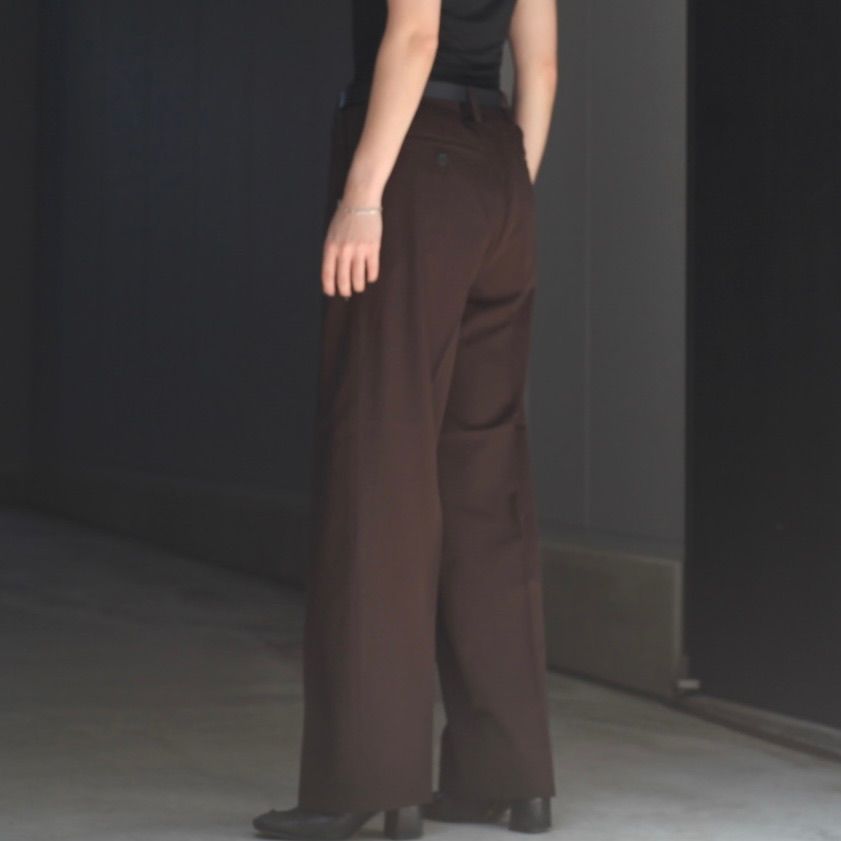 【残り一点】Wool Straight Pants