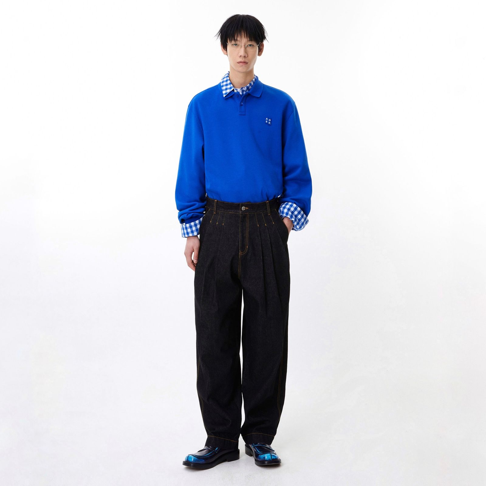 【残り一点】Sig; BL Tag LS polo t-shirt 04